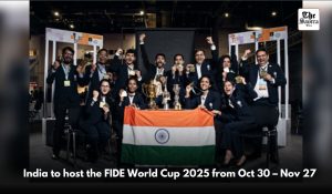 India to host Chess World Cup 2025 from Oct 30 to Nov 27
