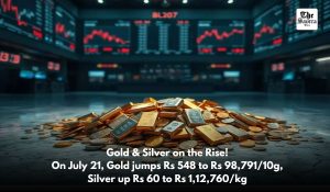 Gold rose by Rs 548 to reach Rs 98,791 per 10 grams: Silver is being sold for Rs 1.13 lakh per kg