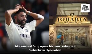 Mohammad Siraj opens his own restaurant ‘Joharfa’ in Hyderabad