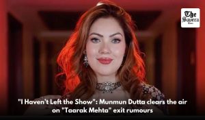 “I Haven’t Left the Show”: Munmun Dutta clears the air on “Taarak Mehta” exit rumours