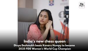 Divya Deshmukh scripts history to become first Indian woman to win chess World Cup