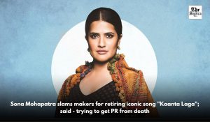 Sona Mohapatra slams makers for retiring iconic song “Kaanta Laga”; said – trying to get PR from death