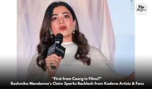 Rashmika Mandanna faces backlash over false claim of being first Kodava in films