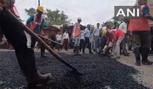 Vadodara begins road repairs after CM Bhupendra Patel’s directive