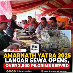 Amarnath Yatra 2025: Langar Sewa Opens, Over 3,000 Pilgrims Served