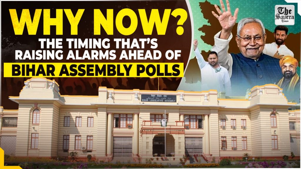 ‘Why Now?’ The Timing That’s Raising Alarms Ahead of Bihar Assembly Polls