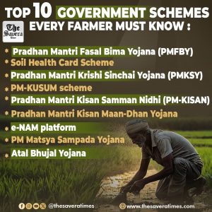 Top 10 Government schemes every farmer must know