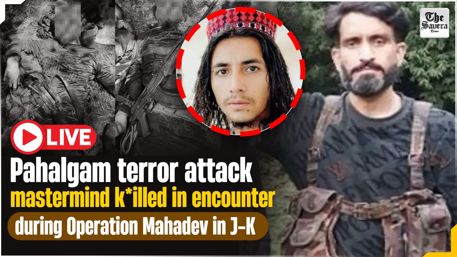 Pahalgam attack mastermind among three terrorists killed in J&K’s Srinagar