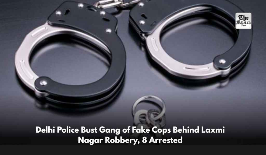 Delhi Police Bust Gang of Fake Cops Behind Laxmi Nagar Robbery, 8 Arrested