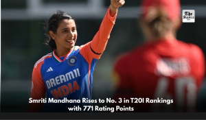 Smriti Mandhana Rises to No. 3 in T20I Rankings with 771 Rating Points