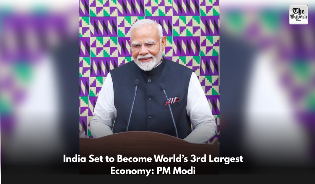 India Set to Become World’s 3rd Largest Economy: PM Modi