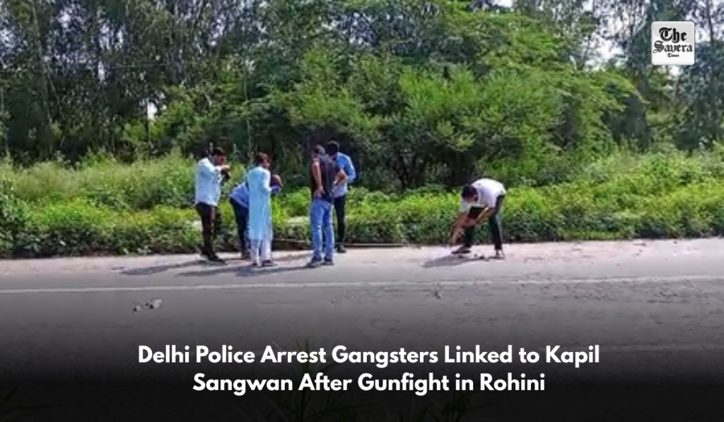 Delhi Police Arrest Gangsters Linked to Kapil Sangwan After Gunfight in Rohini