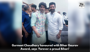 Gurmeet Choudhary honoured with Bihar Gaurav Award, says ‘Forever a proud Bihari’