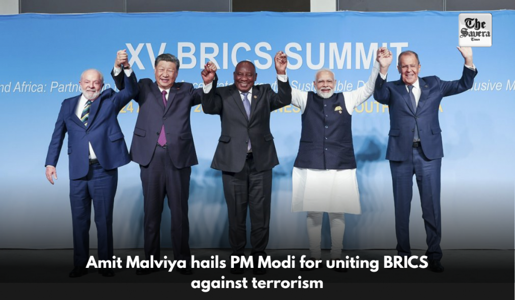 Amit Malviya hails PM Modi for uniting BRICS against terrorism