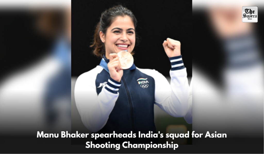 Manu Bhaker spearheads India's squad for Asian Shooting Championship