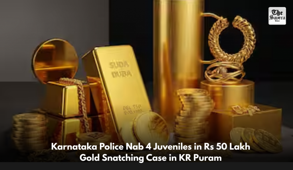 Karnataka Police Nab 4 Juveniles in Rs 50 Lakh Gold Snatching Case in KR Puram