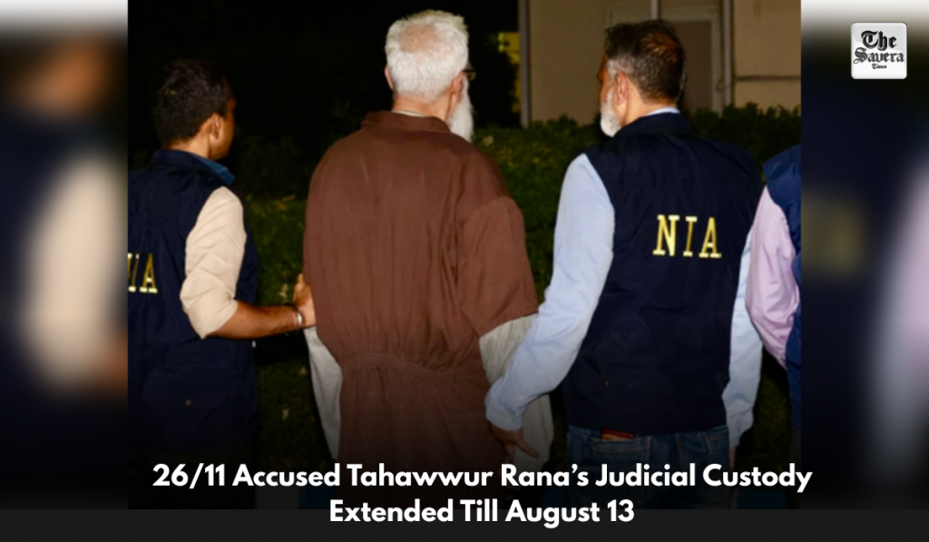 26/11 Accused Tahawwur Rana’s Judicial Custody Extended Till August 13