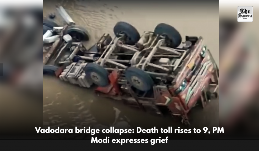 Vadodara bridge collapse: Death toll rises to 9, PM Modi expresses grief