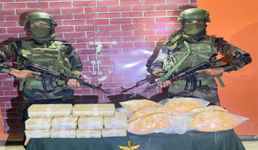 Assam Rifles and Narcotics Control Bureau Seize Rs 37 Crore Drugs in Mizoram