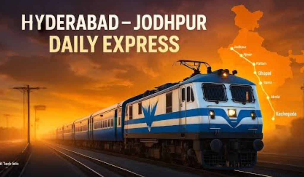 Hyderabad-Jodhpur daily express train from July 20