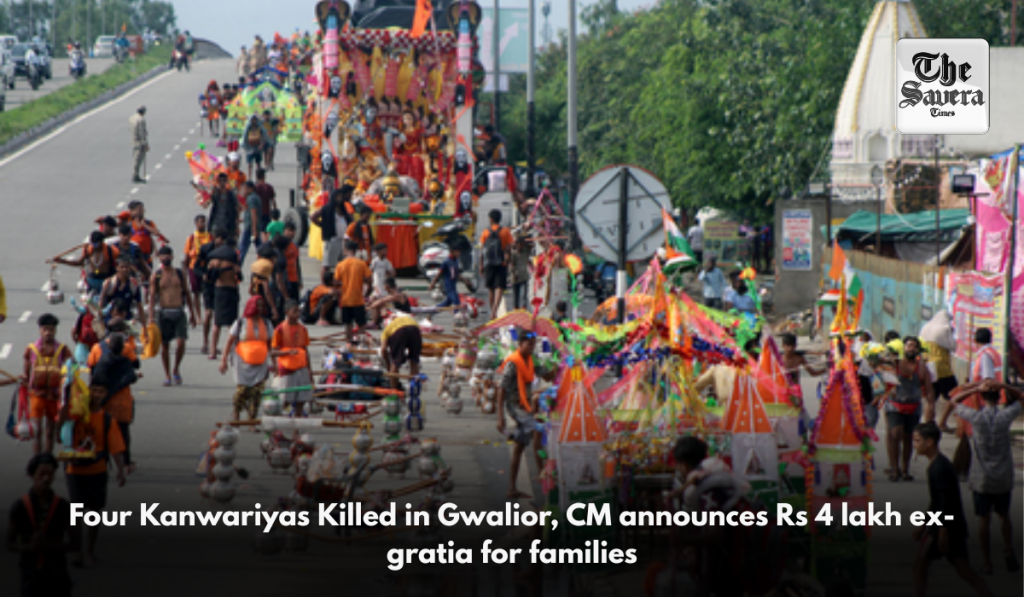 Four Kanwariyas Killed in Gwalior, CM announces Rs 4 lakh ex-gratia for families