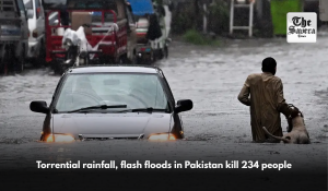 Torrential rainfall, flash floods in Pakistan kill 234 people
