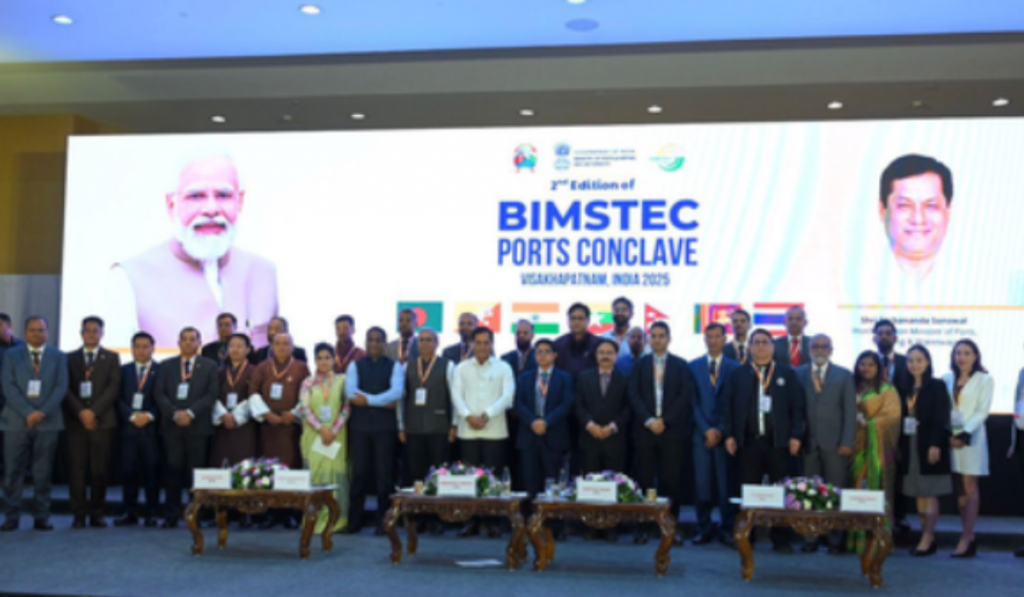 India strengthens maritime ties during BIMSTEC Ports Conclave