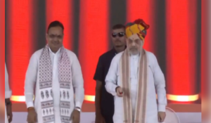 Amit Shah’s helicopter fails to take off amid weather conditions, reaches Dadiya by road