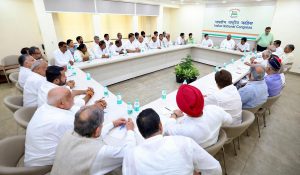 One-to-one discussion in Delhi regarding Haryana Congress organization, meeting called