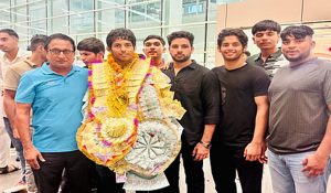 Haryana’s son Luv Gulia wins bronze medal in Asian Wrestling Championship