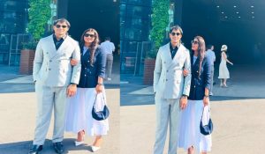 Neeraj Chopra spotted with his wife for first time after marriage, Check post
