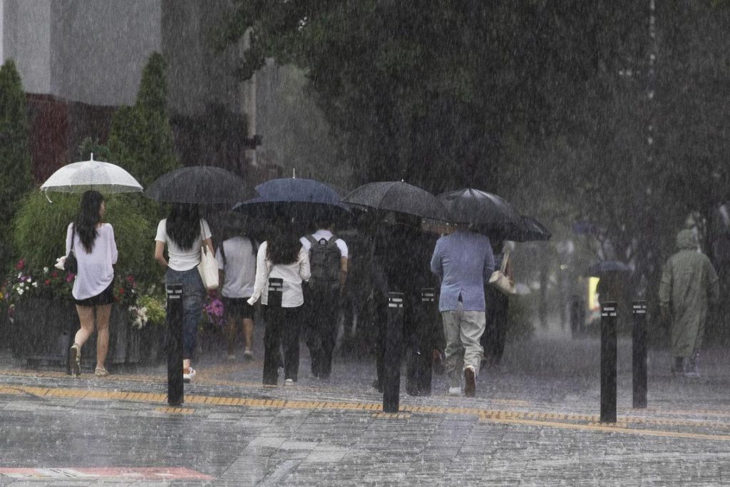 South Korea on high alert amid heavy rain forecast