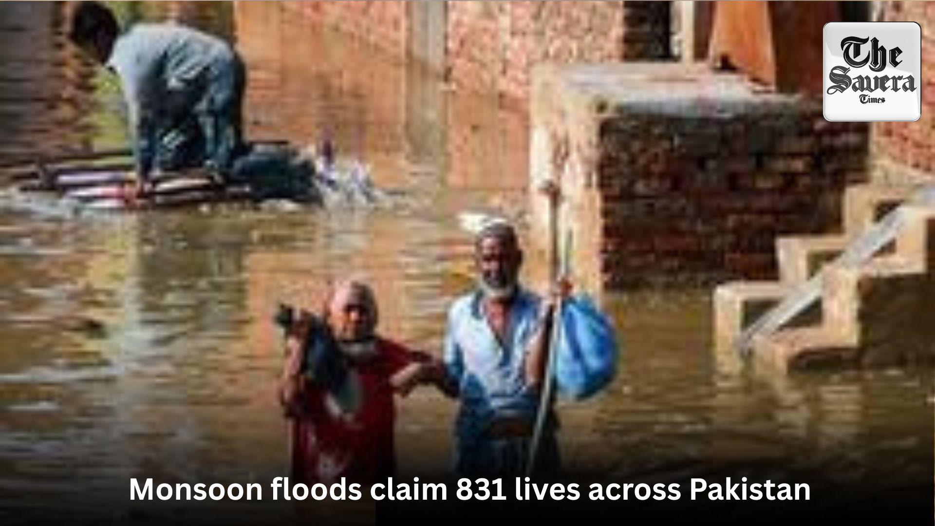 Monsoon floods claim 831 lives across Pakistan