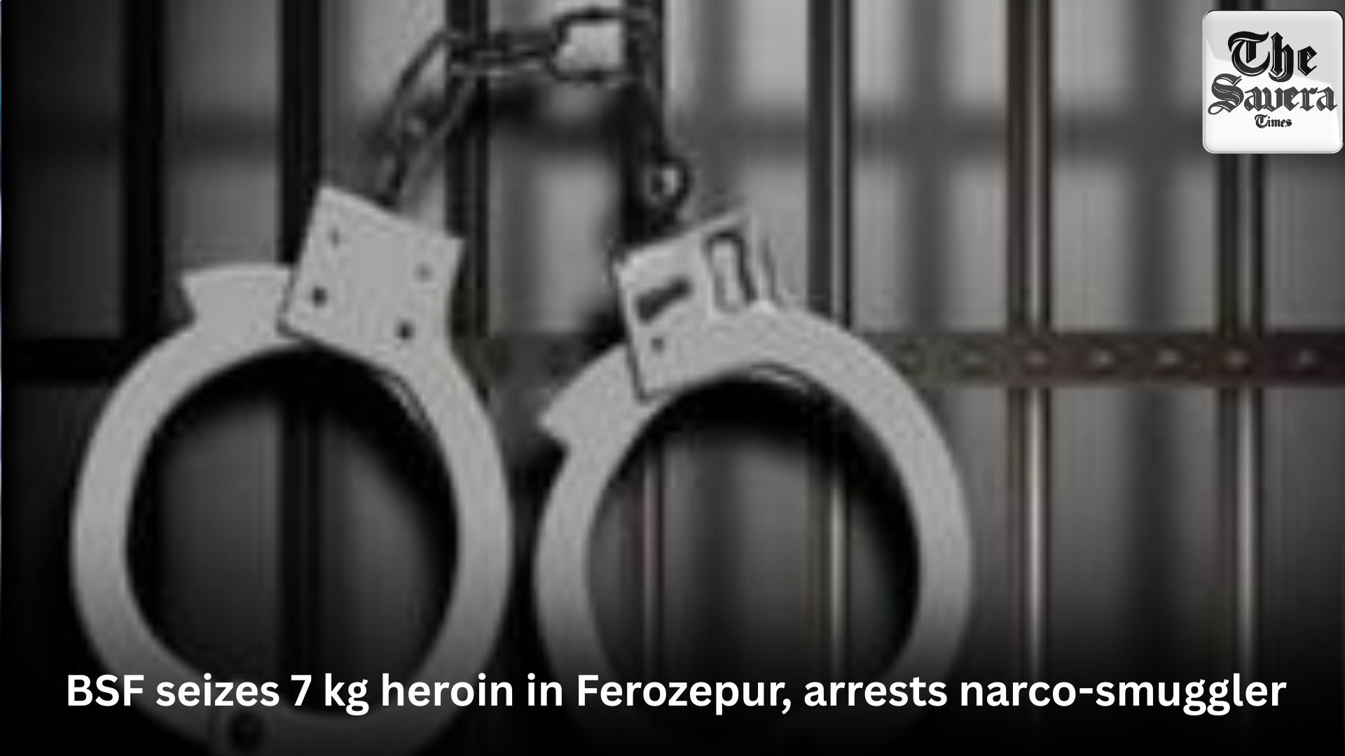 BSF seizes 7 kg heroin in Ferozepur, arrests narco-smuggler