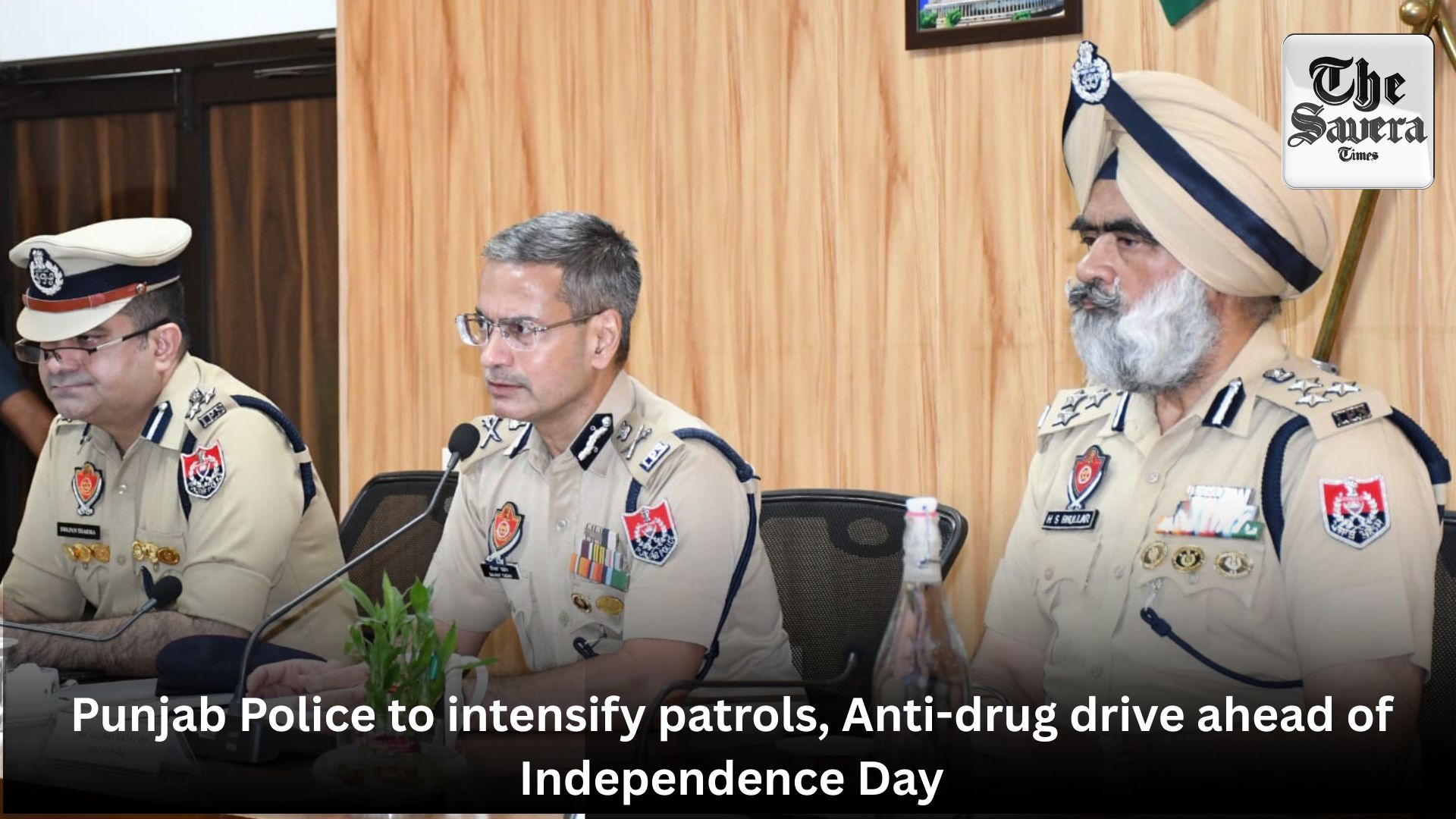 Punjab Police to intensify patrols, Anti-drug drive ahead of Independence Day