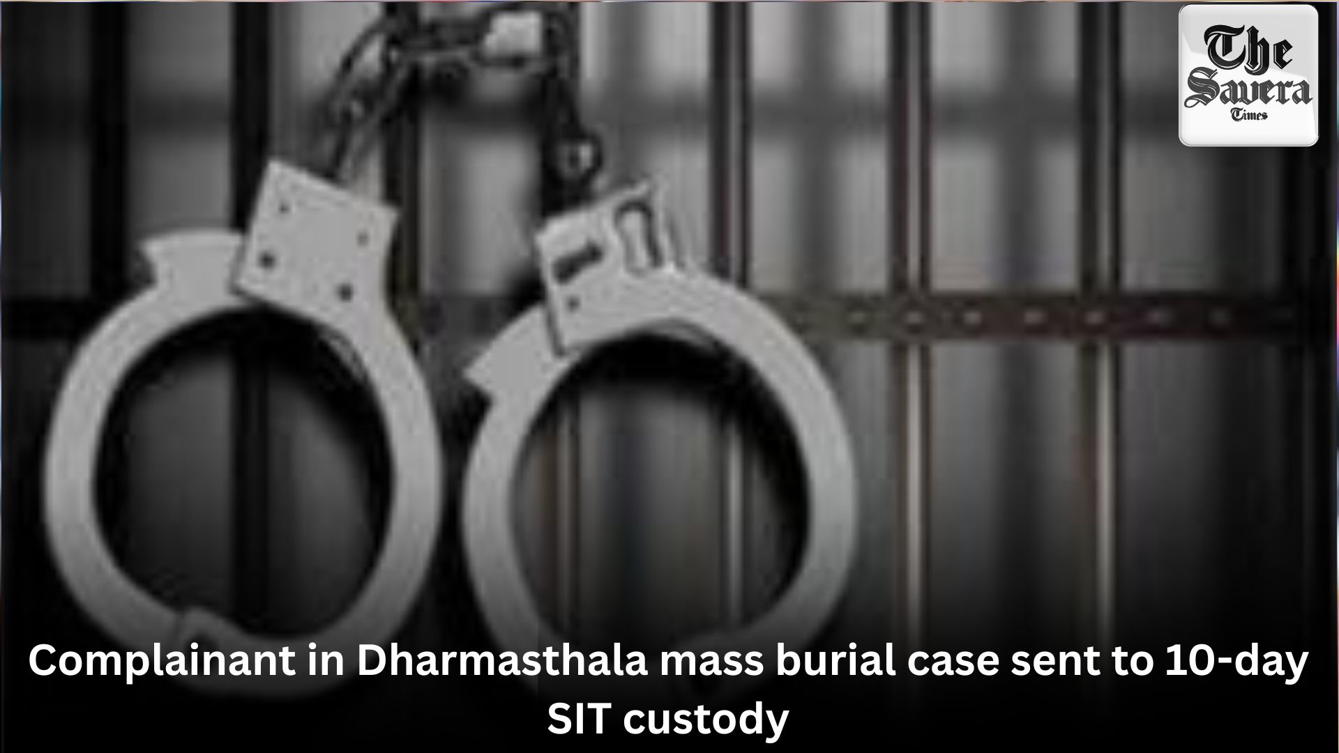 Complainant in Dharmasthala mass burial case sent to 10-day SIT custody