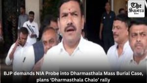 BJP demands NIA Probe into Dharmasthala Mass Burial Case, plans ‘Dharmasthala Chalo’ rally