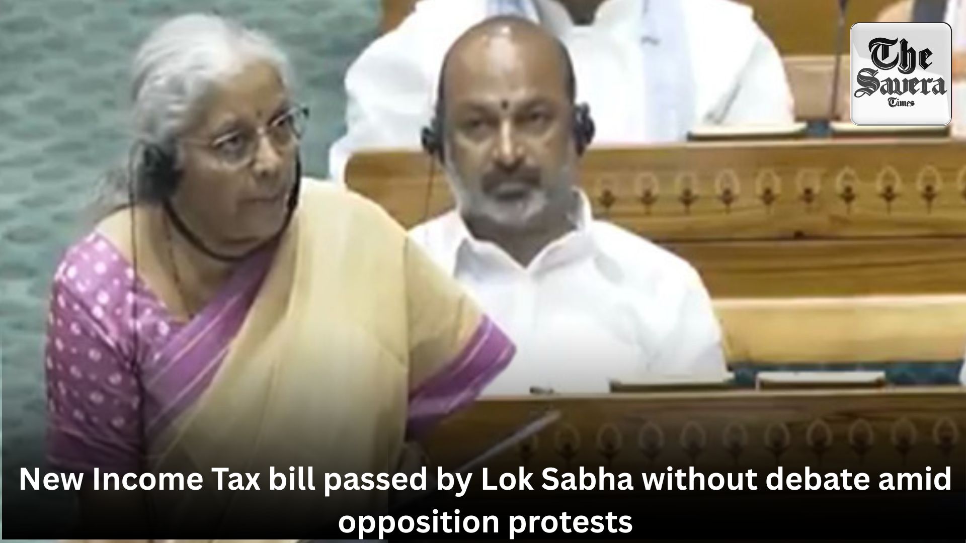 New Income Tax bill passed by Lok Sabha without debate amid opposition protests