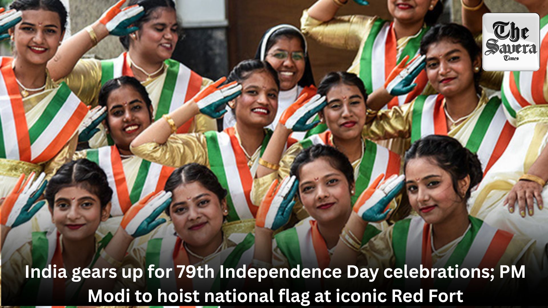 India gears up for 79th Independence Day celebrations; PM Modi to hoist national flag at iconic Red Fort