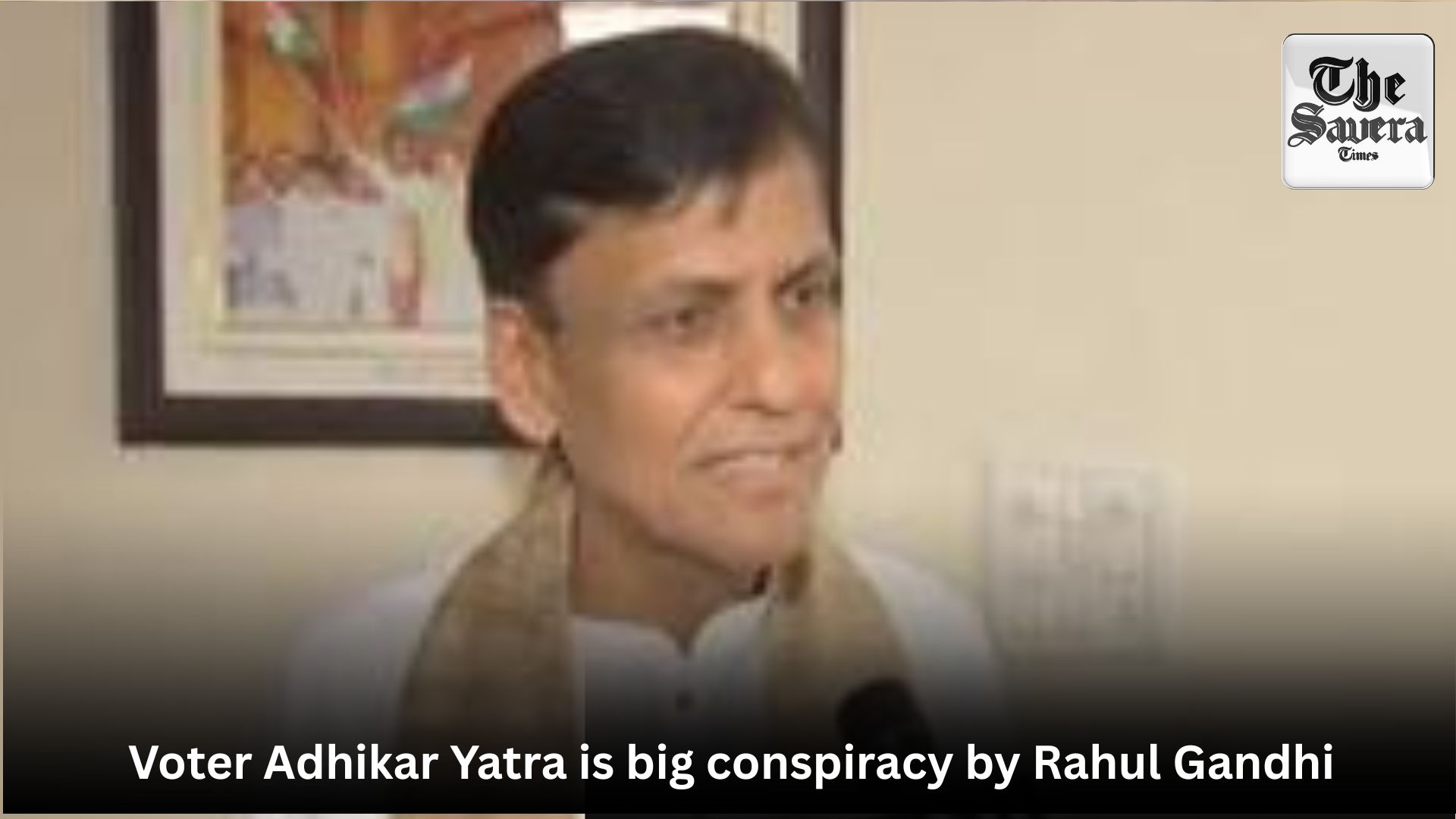 Voter Adhikar Yatra is big conspiracy by Rahul Gandhi: Nityanand Rai