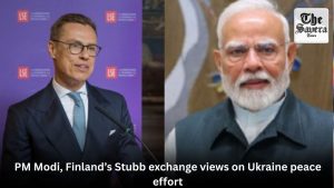 PM Modi, Finland’s Stubb exchange views on Ukraine peace effort