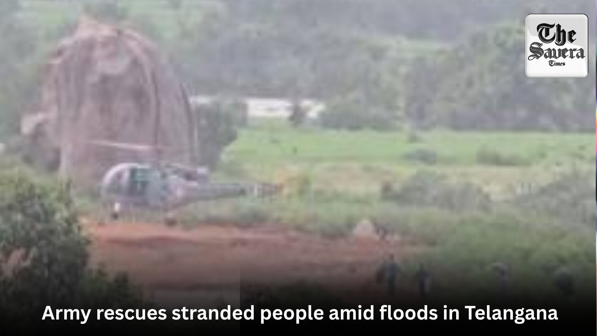 Army rescues stranded people amid floods in Telangana