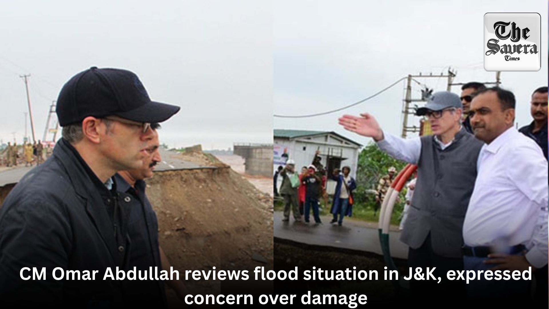 CM Omar Abdullah reviews flood situation in J&K, expressed concern over damage