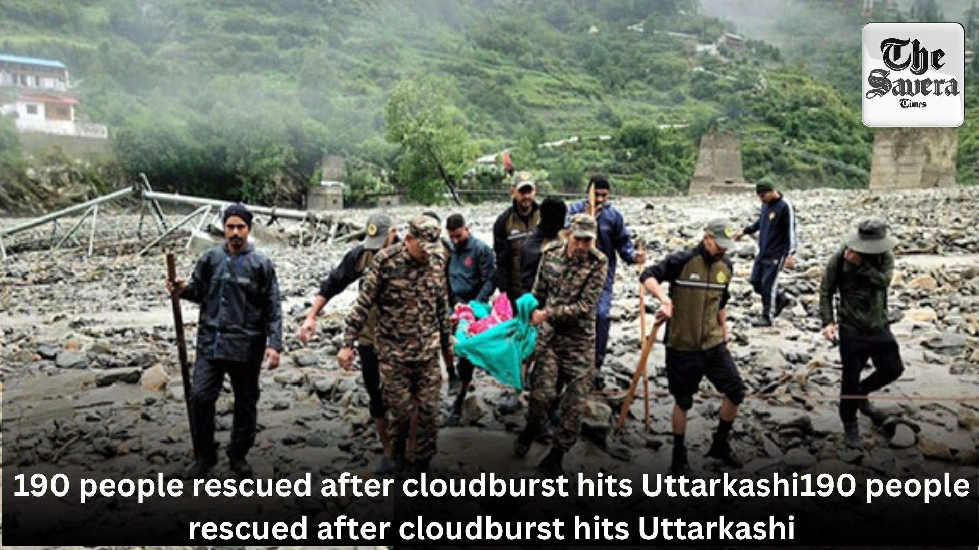 190 people rescued after cloudburst hits Uttarkashi: CM Dhami