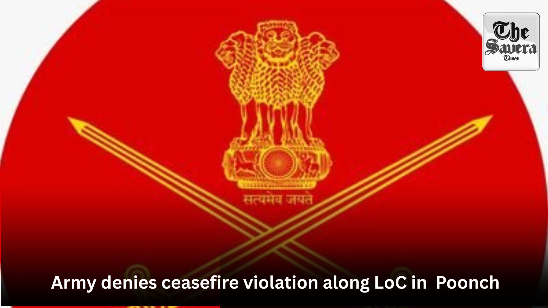 Army denies ceasefire violation along LoC in  Poonch
