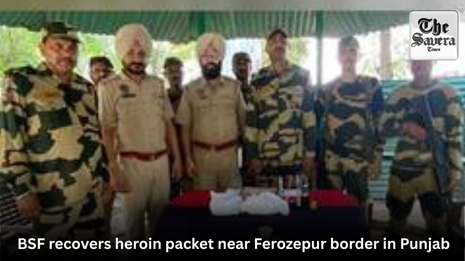 BSF recovers heroin packet near Ferozepur border in Punjab