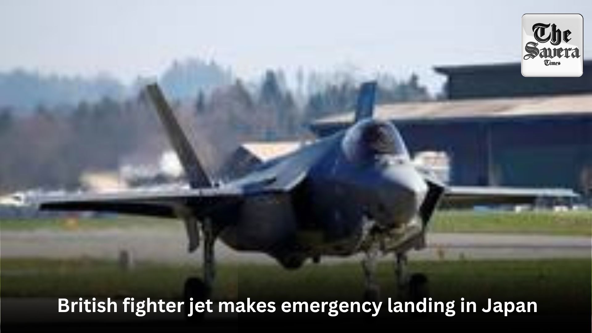 British fighter jet makes emergency landing in Japan