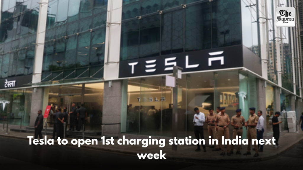 Tesla to open 1st charging station in India next week