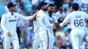 India wins Oval Test Match against England