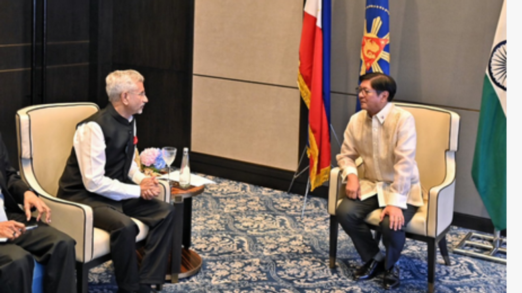 EAM Jaishankar calls on Philippines President in New Delhi